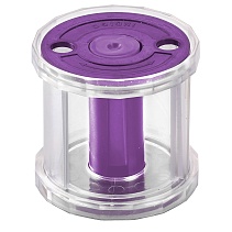 Катушка для лент художественной гимнастики INDIGO LOTTY, 8см*8,5см, фиолетовый