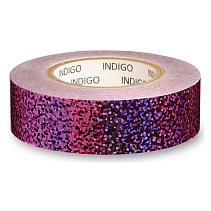 Обмотка для гимнастического обруча INDIGO Crystal, 20мм*14м, сиреневый