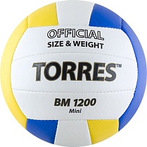 Мяч волейбольный сувенирный TORRES BM1200 Mini р.1