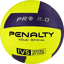 Мяч волейбольный PENALTY BOLA VOLEI 8.0 PRO FIVB TESTED, р.5 Синт. кожа (микрофибра)