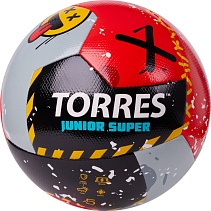 Мяч футбольный TORRES Junior-5 Super р.5 Синт. кожа (полиуретан)