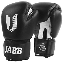 Перчатки бокс.(иск.кожа) Jabb JE-4068/Basic Star черный 12ун.