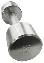 Гантель хромированная, 4 кг 